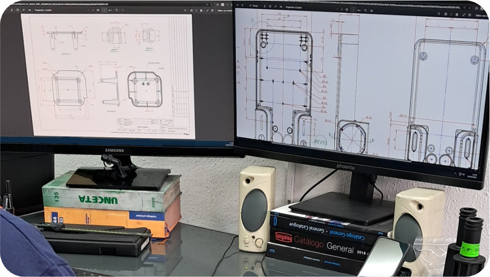 Fotografía de nuestro departamento de diseño